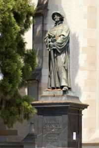 Urich Zwingli-Denkmal in Zürich